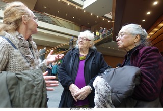 631 9xk. Kimmel Center - philadelphia orchestra concert - Betsy, Susan, Barbara Harris