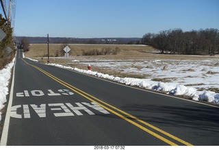 Cherry Valley Road and Province Line Road - Bedens Brook run