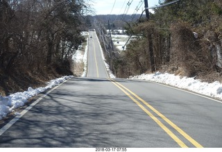Cherry Valley Road and Province Line Road - Bedens Brook run  - hay bales