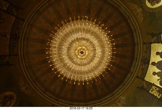 Academy of Music - Swan Lake ballet - ceiling - chandelier
