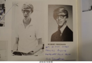 El Delator yearbook picture - Bob Friedman