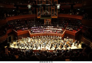Philadelphia Orchestra with four choruses