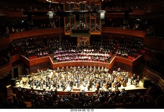 Philadelphia Orchestra with four choruses