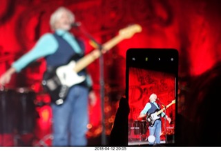 Doobie Brothers concert - cell phone image