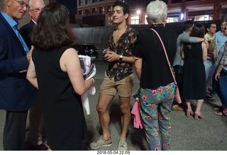 Ballet Arizona - stage entrance - Helio Lima and Adam