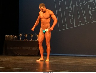 Mesa - International Physique League (IPL) show - prejudging . Brian Lorenz (45) .