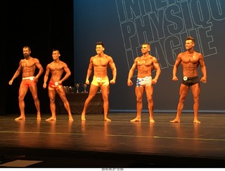 Mesa - International Physique League (IPL) show - prejudging . Tabetha Hernandez (67) . Dawn Davis (46) .