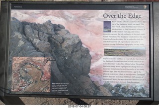 25 a03. Petrified Forest National Park sign