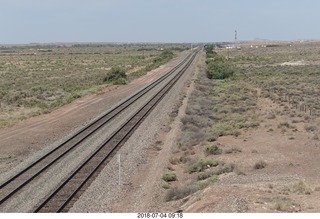 53 a03. Petrified Forest National Park - railroad tracks