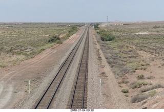 56 a03. Petrified Forest National Park - railroad tracks