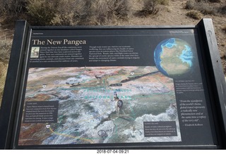 59 a03. Petrified Forest National Park sign