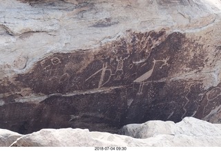 74 a03. Petrified Forest National Park - petroglyphs