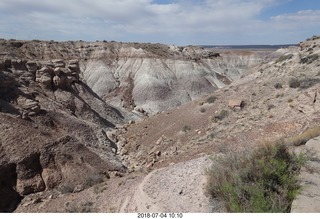 122 a03. Petrified Forest National Park - Blue Mesa hike