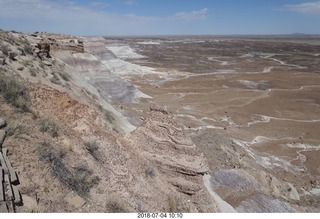 123 a03. Petrified Forest National Park - Blue Mesa hike