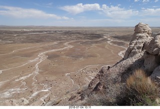 124 a03. Petrified Forest National Park - Blue Mesa hike