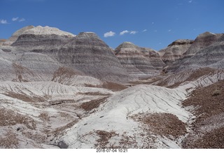 147 a03. Petrified Forest National Park - Blue Mesa hike