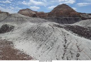 173 a03. Petrified Forest National Park - Blue Mesa hike