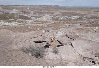 188 a03. Petrified Forest National Park - vista view