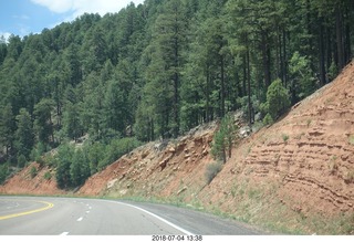 275 a03. drive from petrified forest to payson