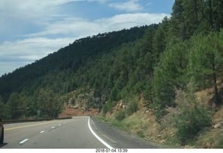 279 a03. drive from petrified forest to payson