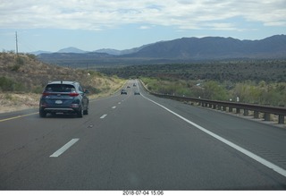 285 a03. driving from payson to scottsdale