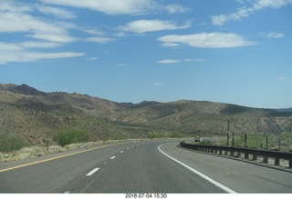 290 a03. driving from payson to scottsdale