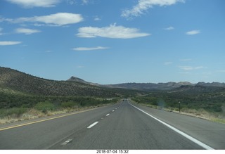 291 a03. driving from payson to scottsdale