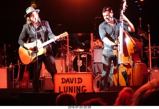 David Luning, opening act