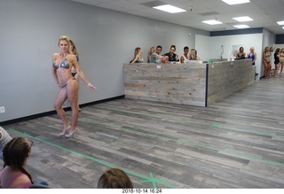 new NH2T store - International Physique League (IPL) show - rehearsal - bikini - Christian DeAngelis