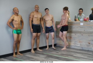 new NH2T store - International Physique League (IPL) show - rehearsal - male physique - Ricky Bobby