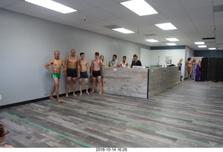 new NH2T store - International Physique League (IPL) show - rehearsal - male physique - Ricky Bobby