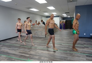 new NH2T store - International Physique League (IPL) show - rehearsal - male physique - Ricky Bobby