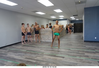 new NH2T store - International Physique League (IPL) show - rehearsal - male physique - Ricky Bobby