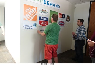 Clear Demand - new logos for wall of fame