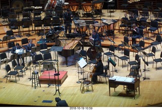 Verizon Hall State with empty chairs