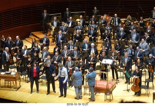 Philadelphia Orchestra and actors