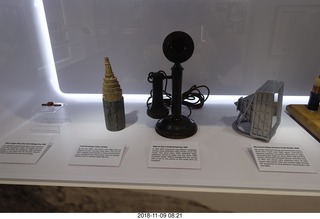 Bell Telephone museum tour with Don Barnickel - old cellular AMPS phone