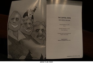 Scottsdale Arts - Capitol Steps - program