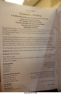 Chandler Arts - Les Ballets Trockadero de Monte Carlo program
