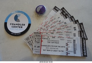 Chandler Arts  - tickets