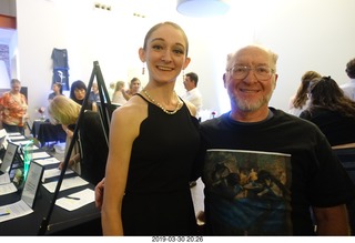 Ballet Arizona - after, inside - Adam, dancer, and Warren Harris