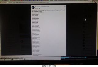 Facebook Piper Comanche posting