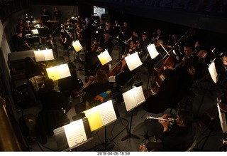 Merriam Theater - Pennsylvania Ballet - pit orchestra
