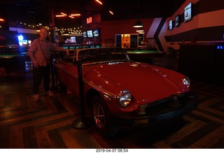 Bowlero bowling - car + Adam