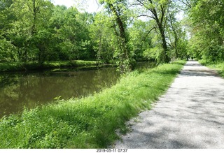 Princeton towpath near Lake Carnegie