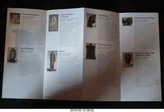 Rodin Museum - pamphlet