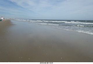 Margate - Norm Palley 85th birthday party - walking on the beach