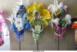 207 a0e. Rio de Janeiro - city tour - carnival costumes