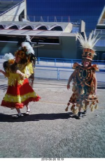 219 a0e. Rio de Janeiro - city tour - carnival costumes + Adam