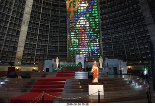 237 a0e. Rio de Janeiro - city tour - Rio de Janeiro Cathedral